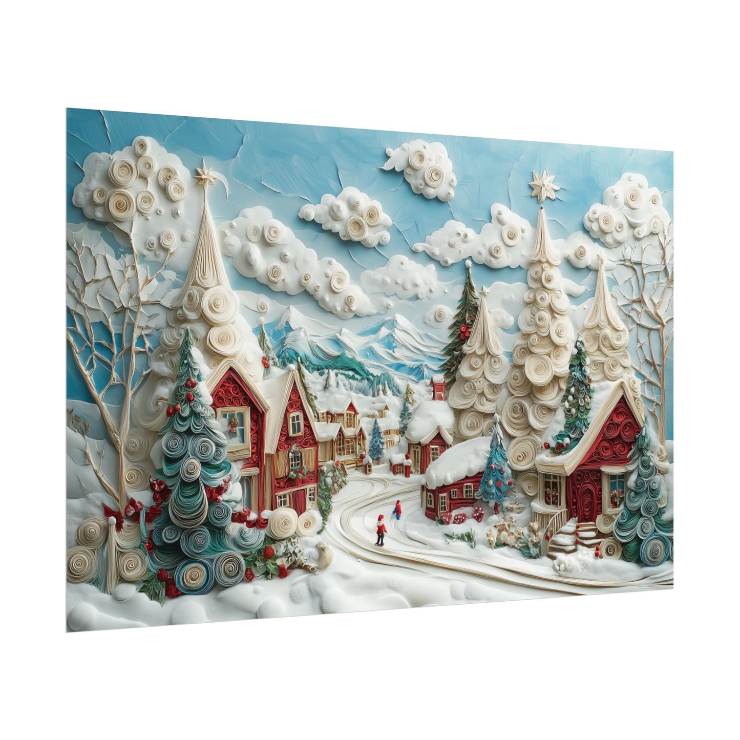 The Village Beneath the Snow