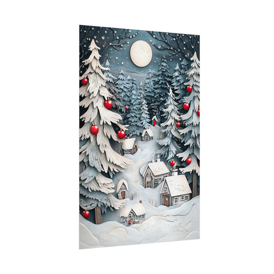 The Enchanted Winter Hamlet