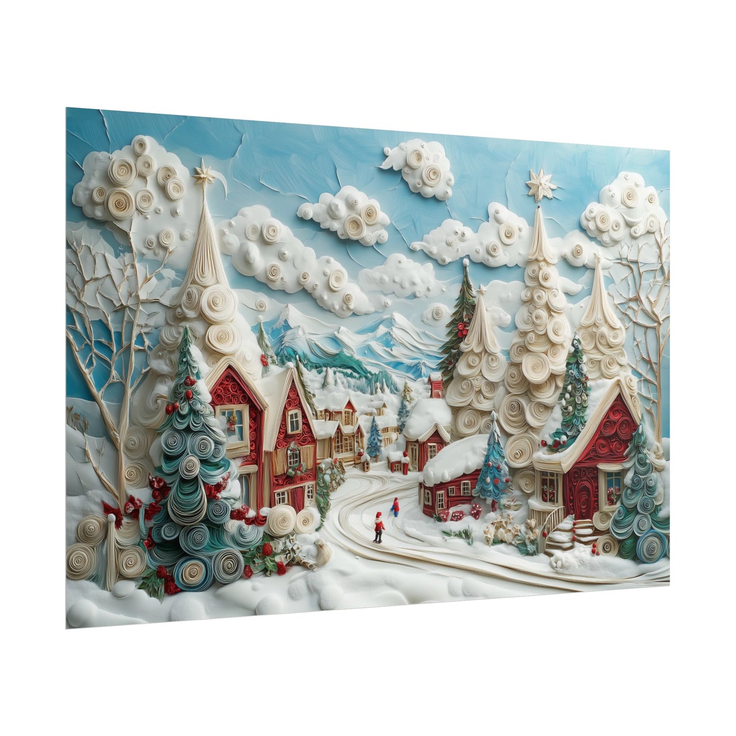 The Village Beneath the Snow