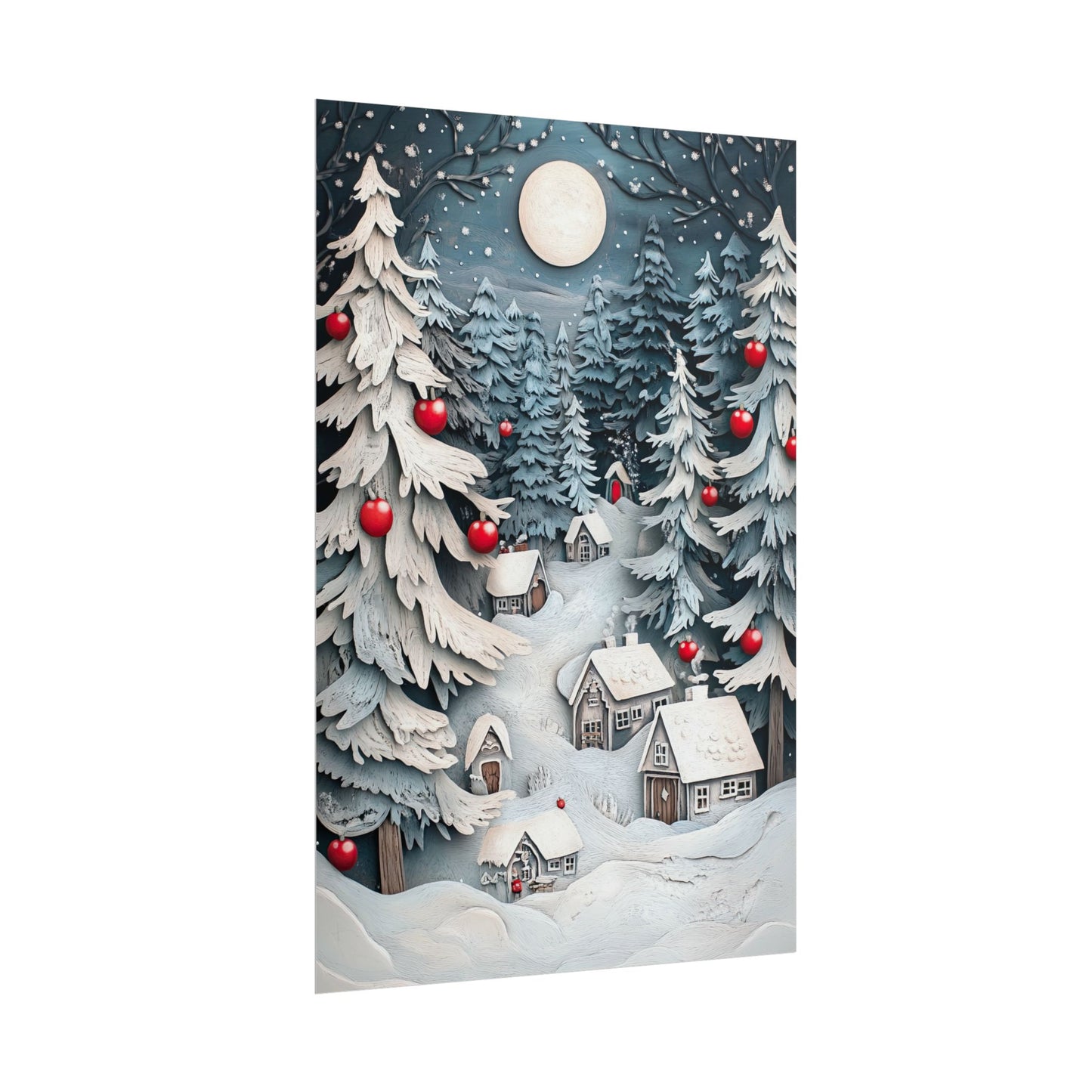 The Enchanted Winter Hamlet