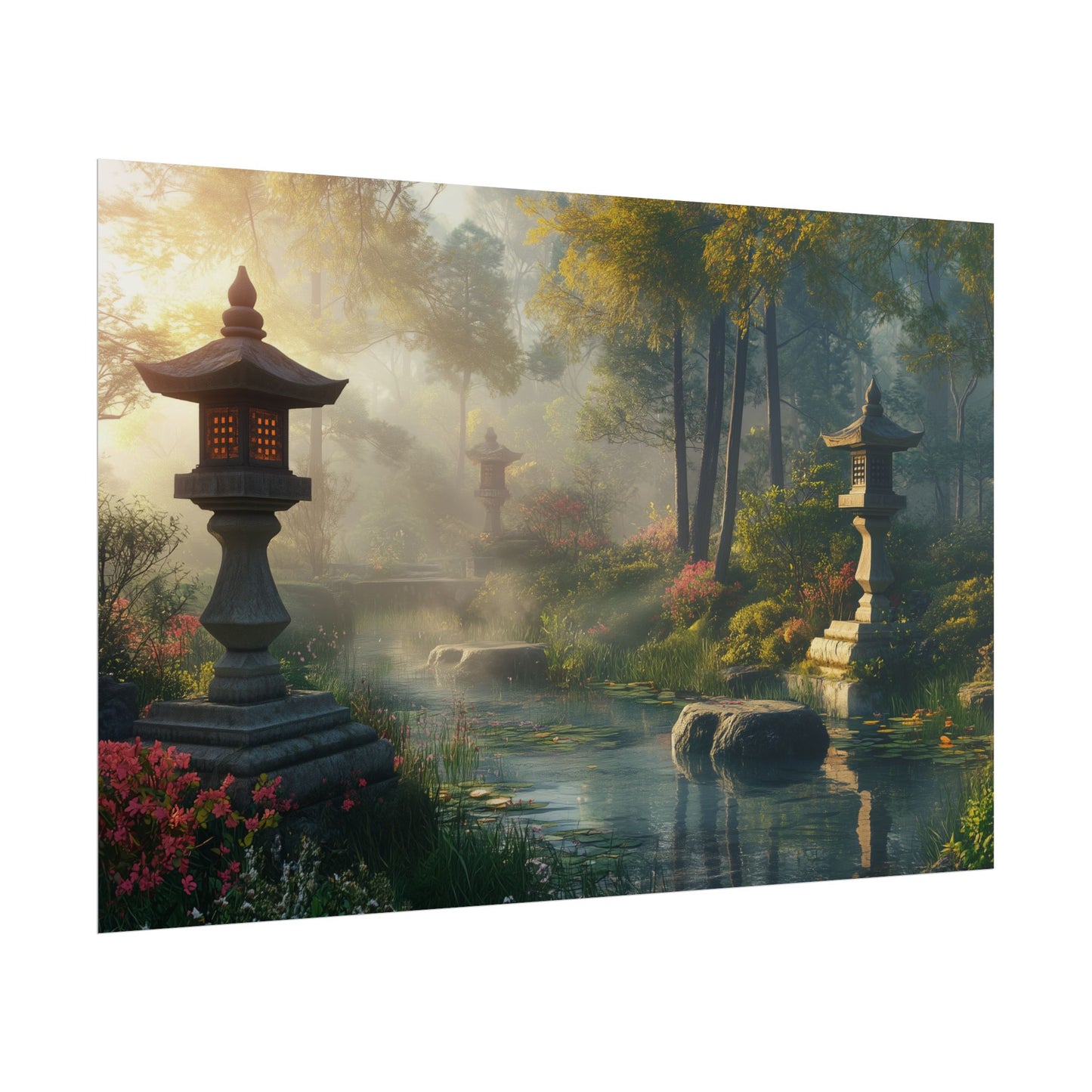 The First Light of Still Waters