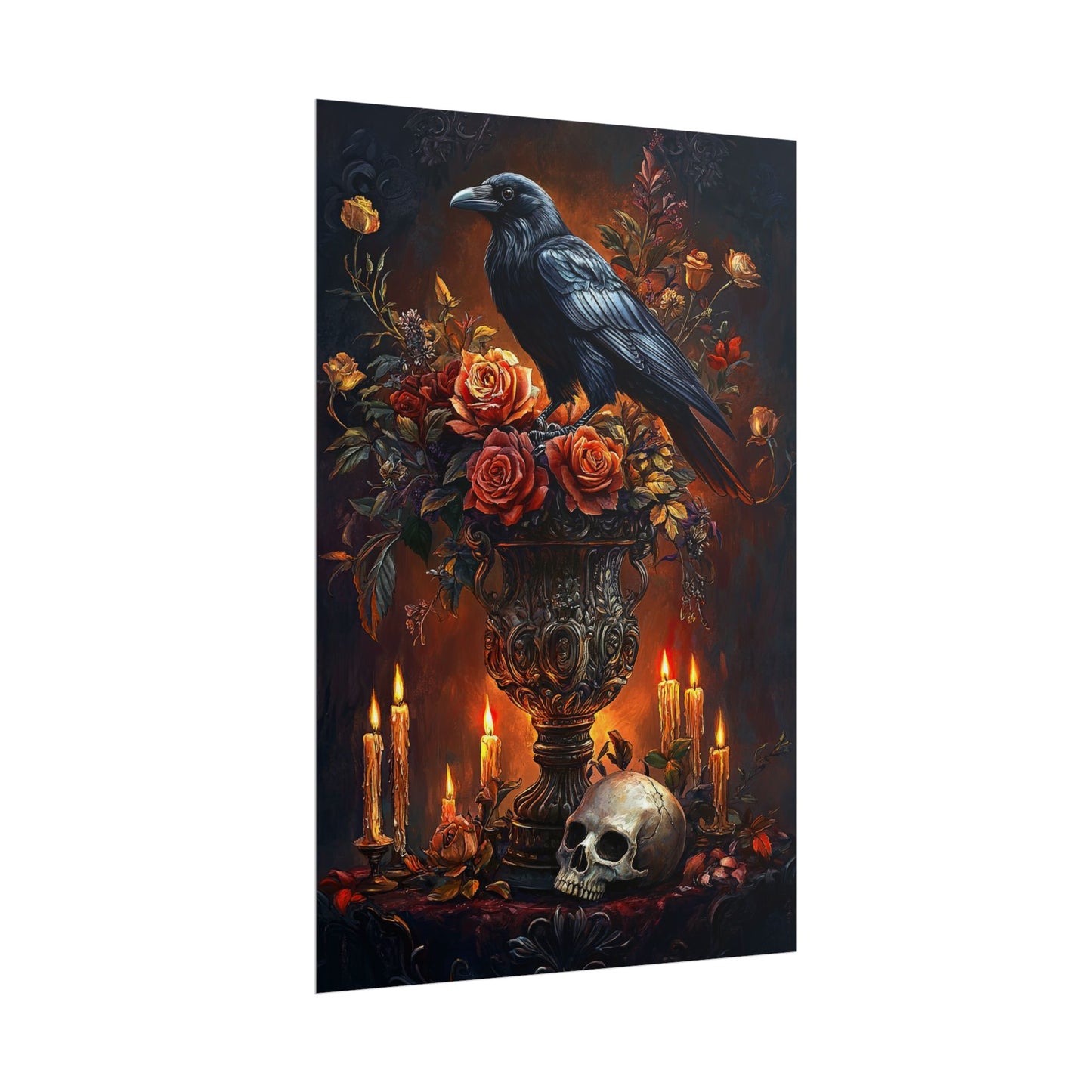 Candlelight Raven