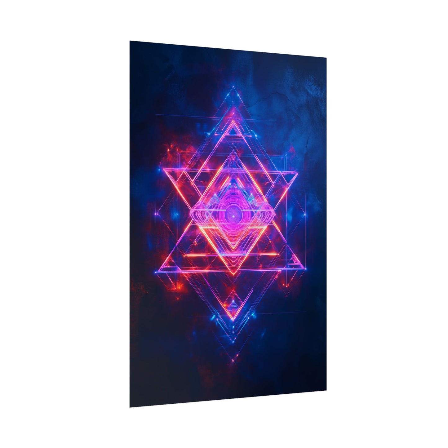 Neon Merkaba