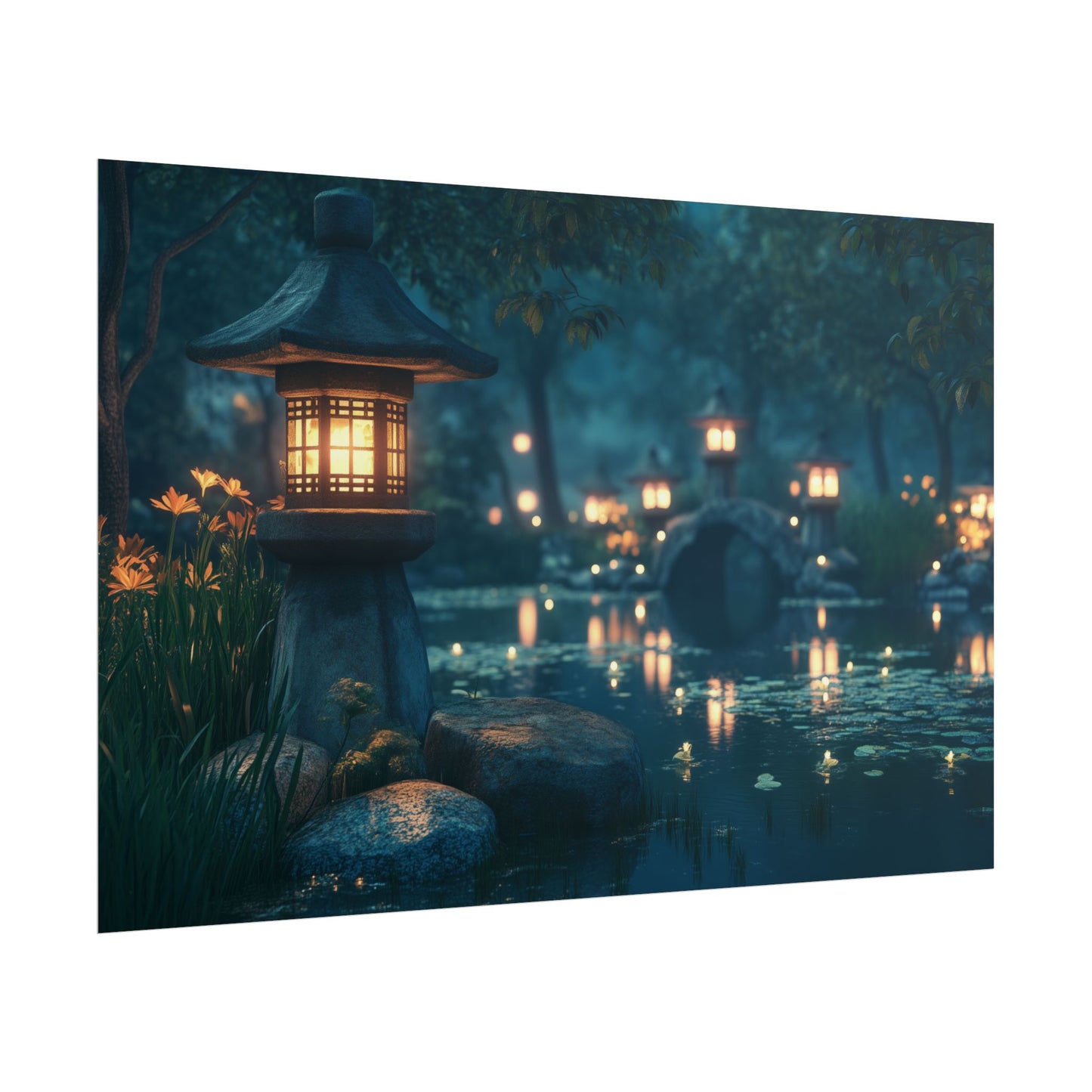 Reflections in a Sacred Pool