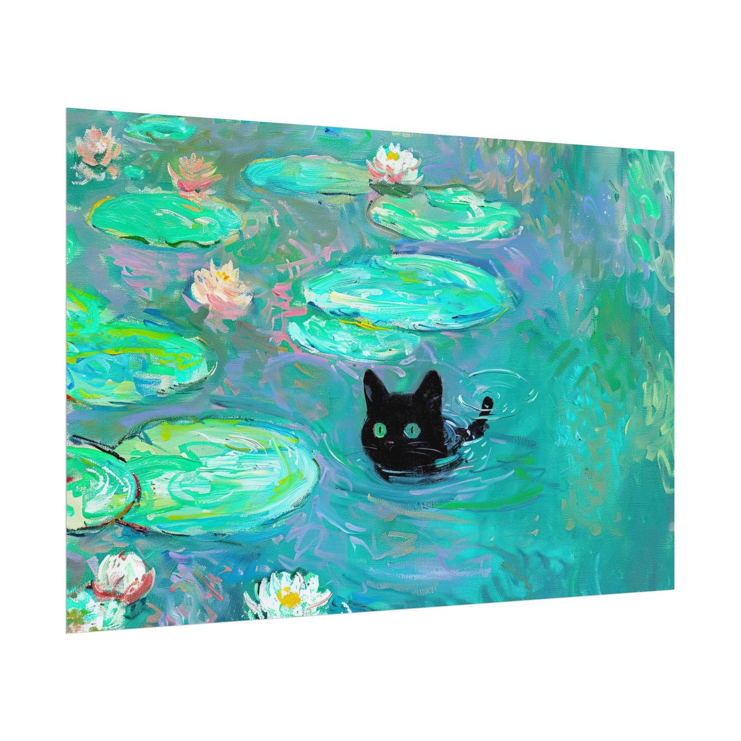Waterlily Cat