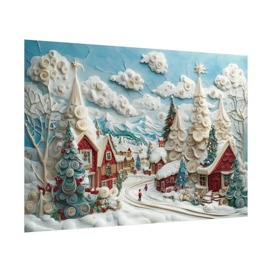 The Village Beneath the Snow
