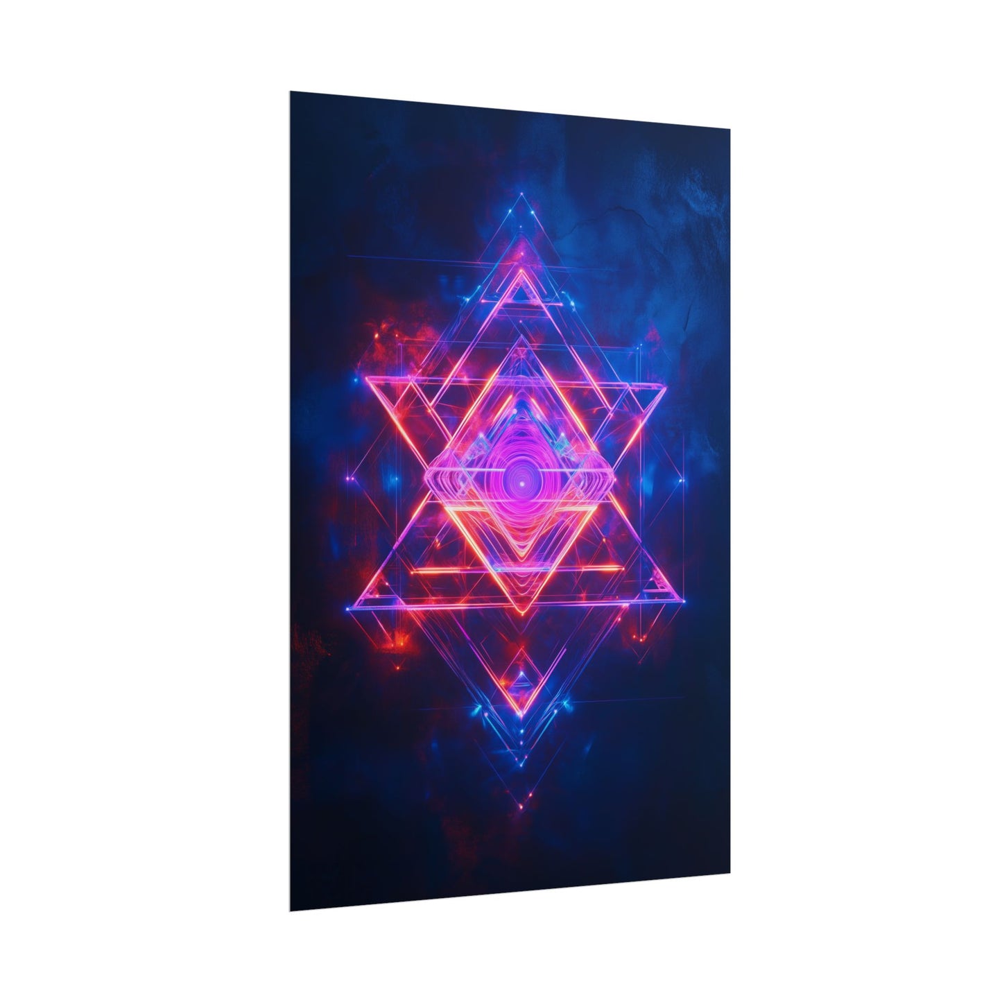 Neon Merkaba