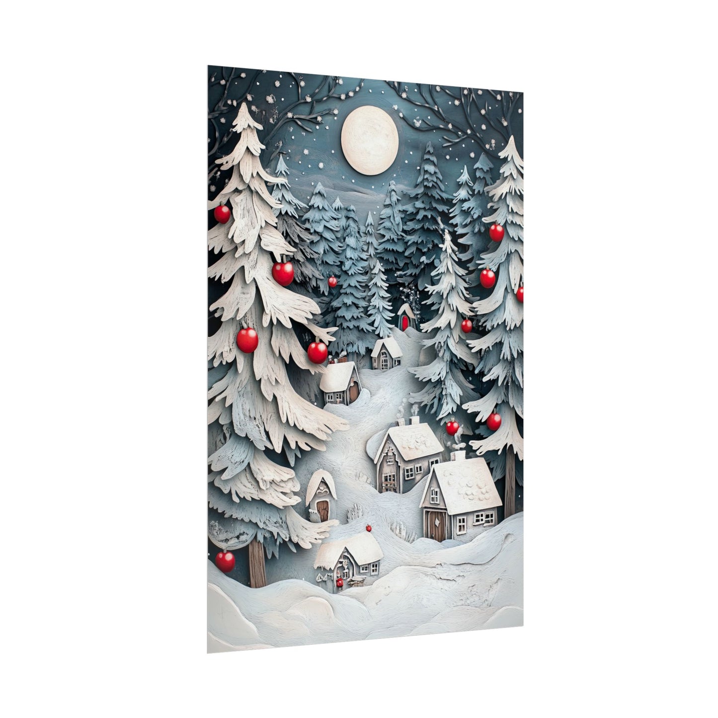 The Enchanted Winter Hamlet