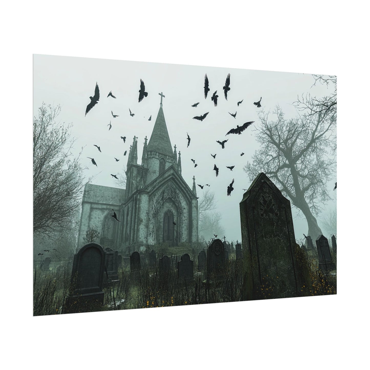 Foggy Graveyard