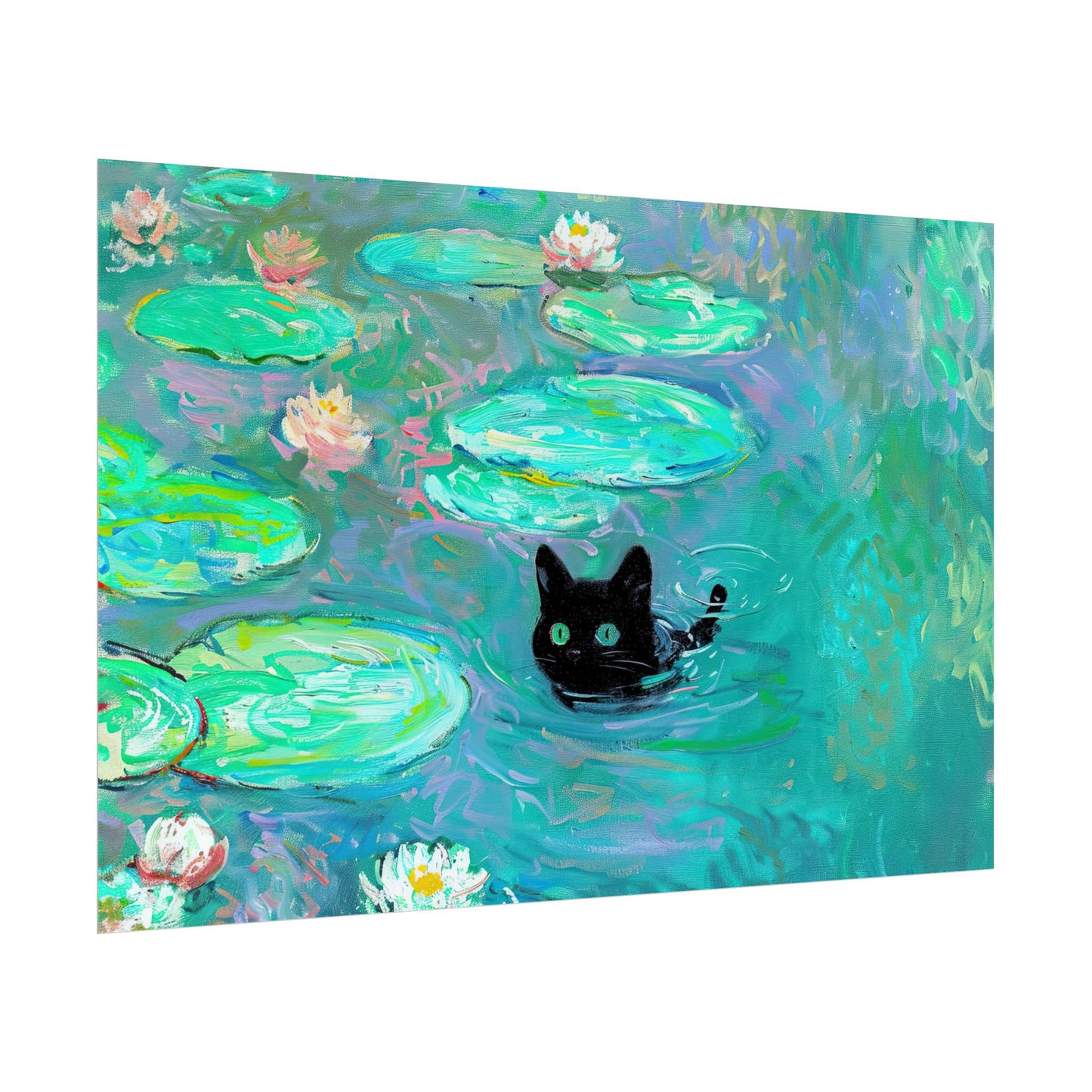 Waterlily Cat