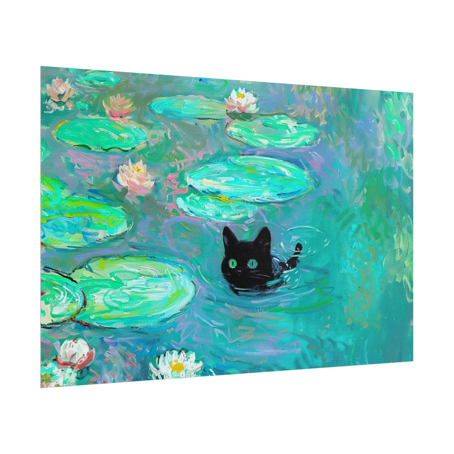 Waterlily Cat