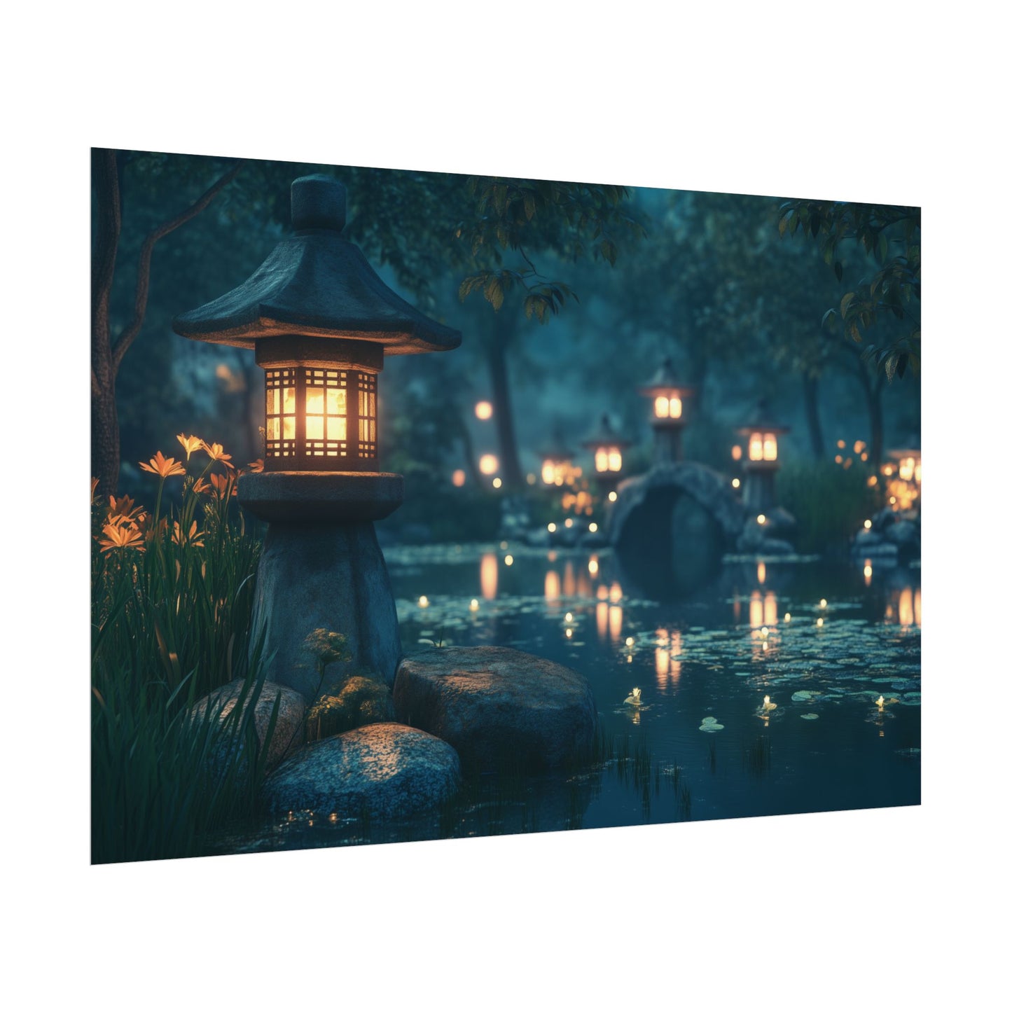 Reflections in a Sacred Pool
