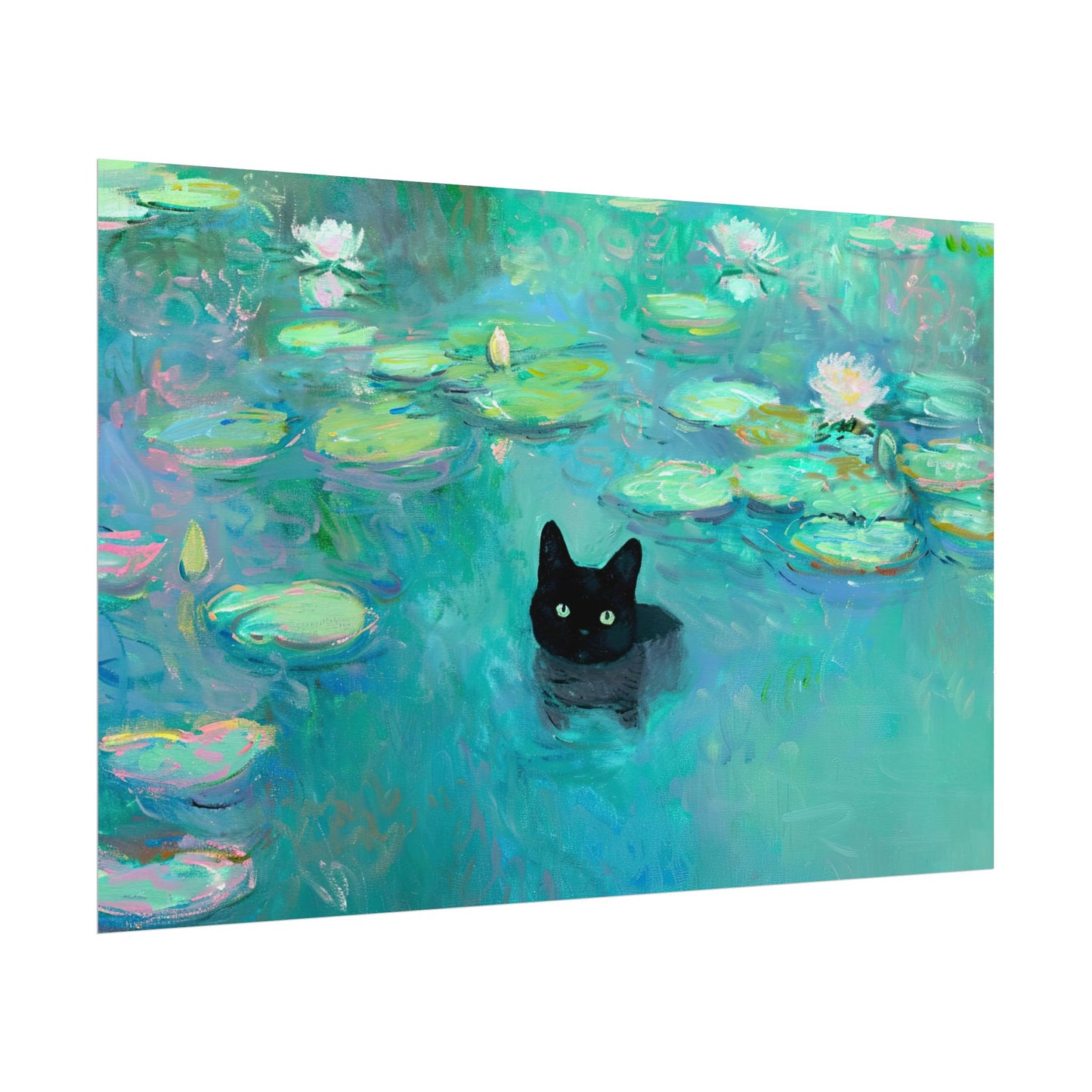Cat of the Water Garden