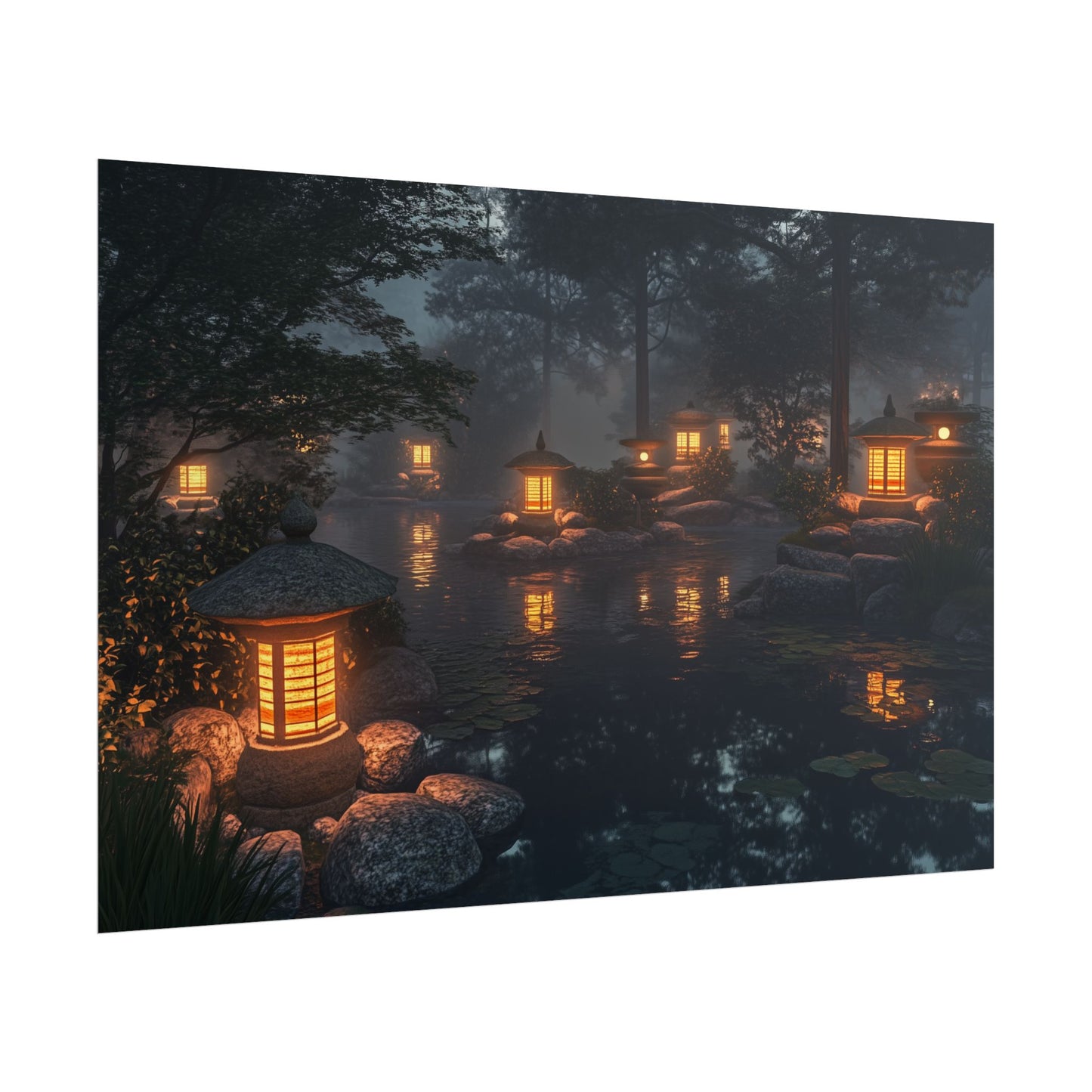 Guided by Lantern Glow