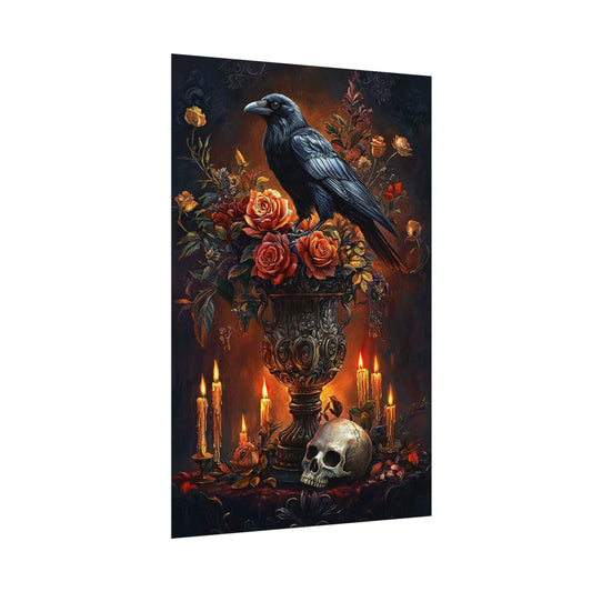 Candlelight Raven