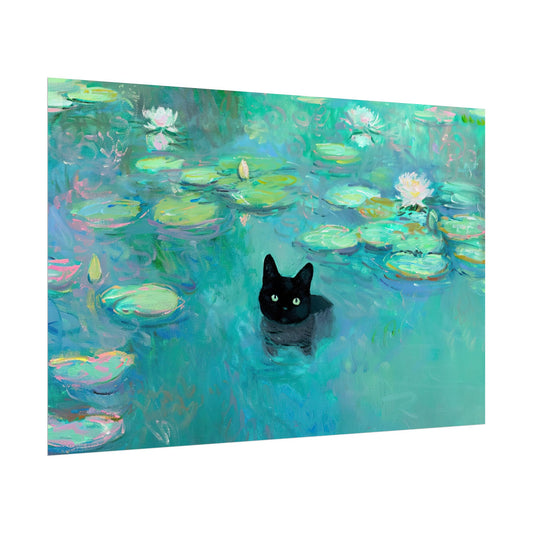 Cat of the Water Garden