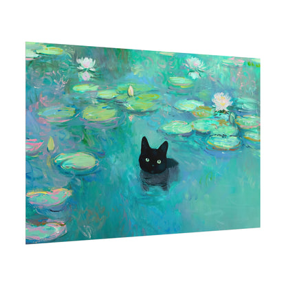 Cat of the Water Garden