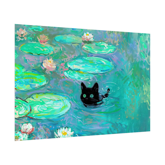 Waterlily Cat