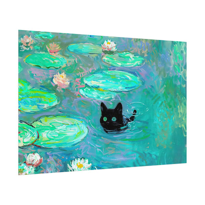 Waterlily Cat