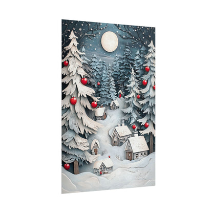 The Enchanted Winter Hamlet